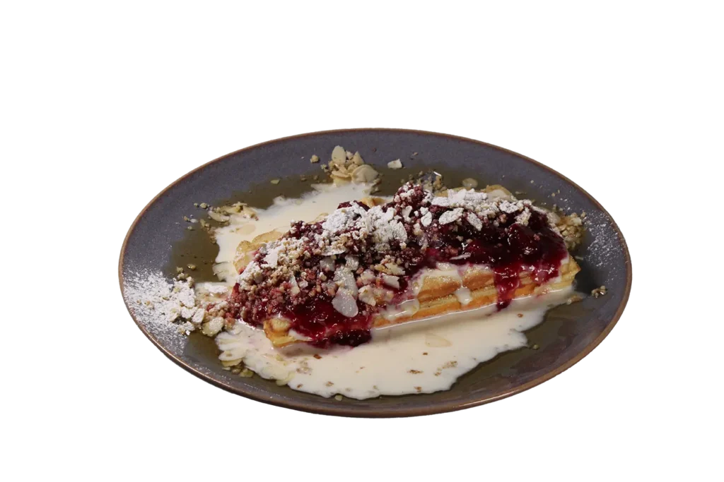 Cherry Velvet Waffel